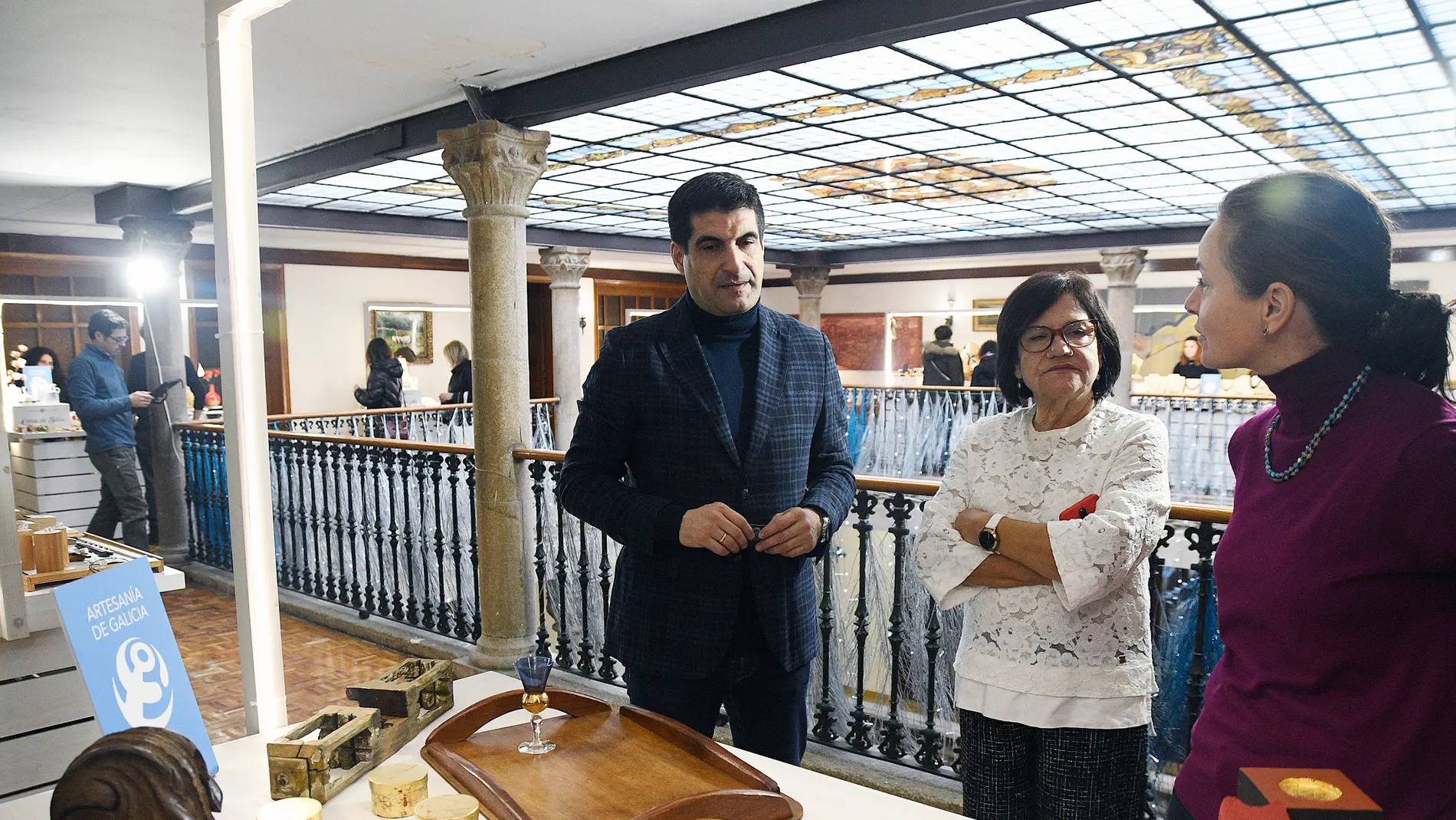 Artesanía de Galicia protagoniza o mercado de nadal de Ourense 