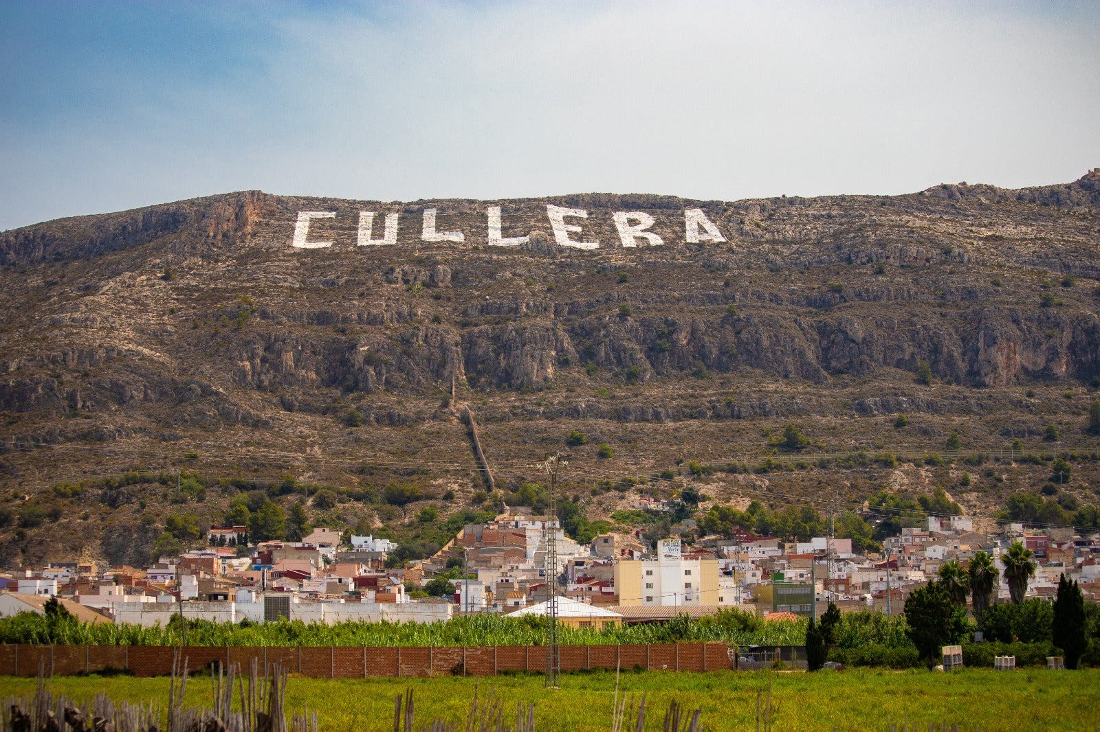 El letrero de "Cullera" cumple este año su 50 aniversario El letrero de "Cullera" cumple este año su 50 aniversario