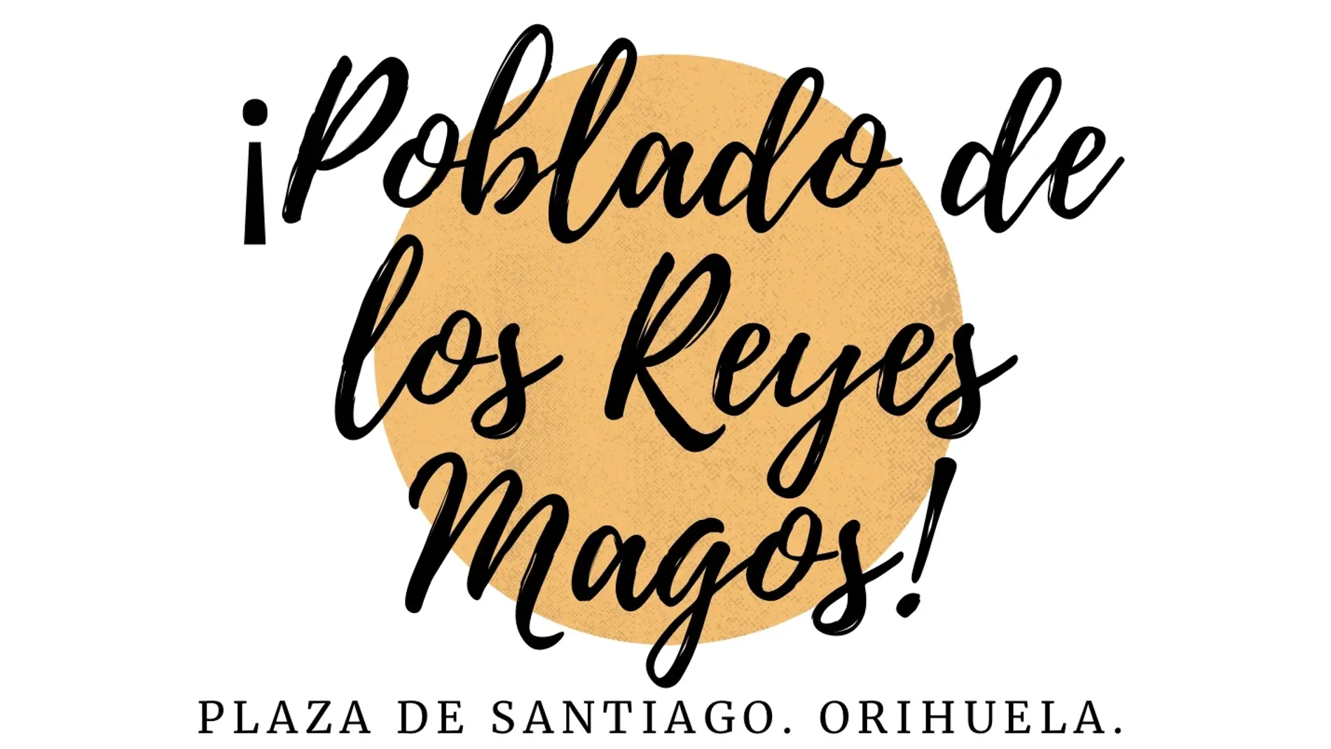 Los Reyes Magos han instalado su campamento en la plaza de Santiago, en Rabaloche de Orihuela 