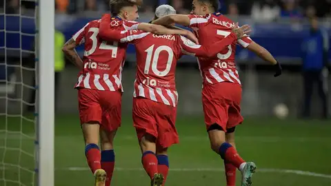 El Atlético, a octavos tras imponerse a un buen Oviedo El Atlético, a octavos tras imponerse a un buen Oviedo