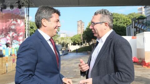 Carlos Maz&oacute;n (izquierda) con Toni P&eacute;rez