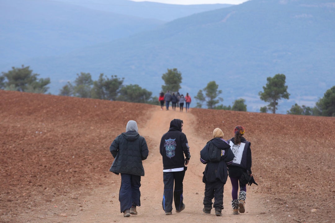 Participantes en la rave de La Peza empiezan a abandonar la fiesta Participantes en la rave de La Peza empiezan a abandonar la fiesta