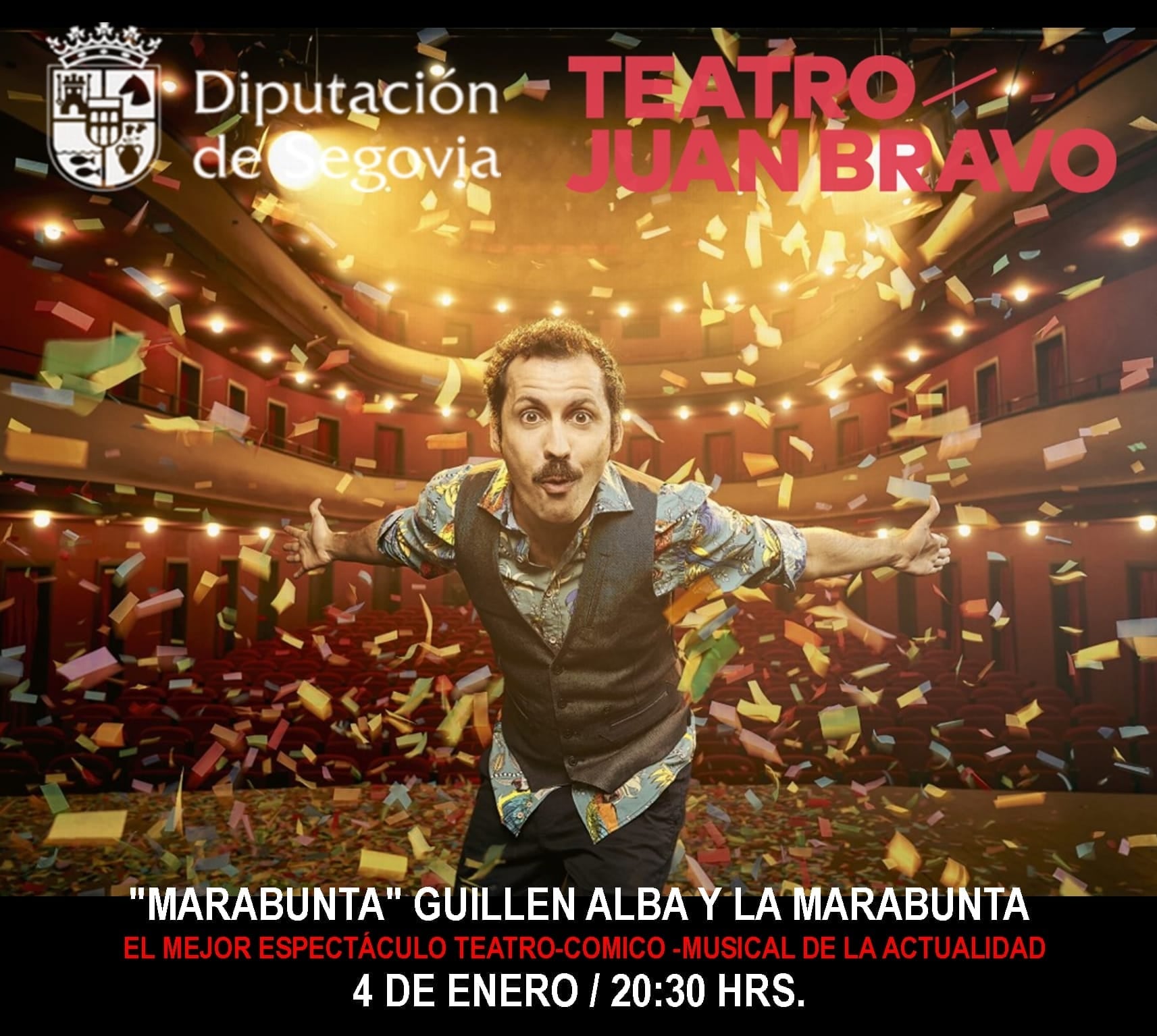 Sorteo entradas para Guillermo Alba y La Marabunta en el Juan Bravo Sorteo entradas para Guillermo Alba y La Marabunta en el Juan Bravo