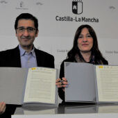 Caballero y Fernández han firmado el convenio