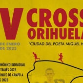 Orihuela acogerá el IV Cross “Ciudad de poeta Miguel Hernández” el próximo día 15 de enero    