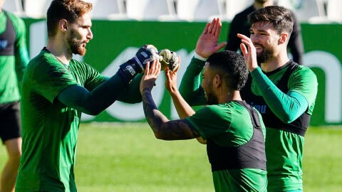 Entrenamiento Racing de Santander