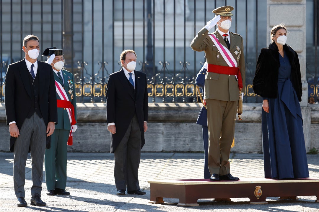 Los Reyes presiden una Pascua Militar que vuelve a la normalidad tras la pandemia Los Reyes presiden una Pascua Militar que vuelve a la normalidad tras la pandemia