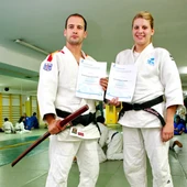 Duas medallas de bronce no mundial de katas on line Duas medallas de bronce no mundial de katas on line