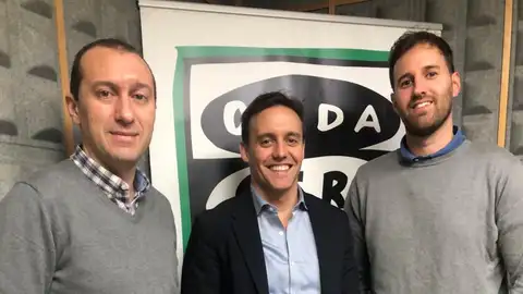 Javier Saralegui, Sergio García y Javier Recalde IT Pharma Group