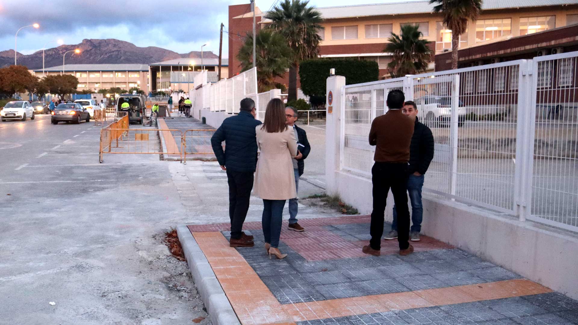 Benidorm finaliza las mejoras en los colegios durante la Navidad Benidorm finaliza las mejoras en los colegios durante la Navidad