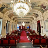 Salón de plenos del Ayuntamiento de Málaga Salón de plenos del Ayuntamiento de Málaga