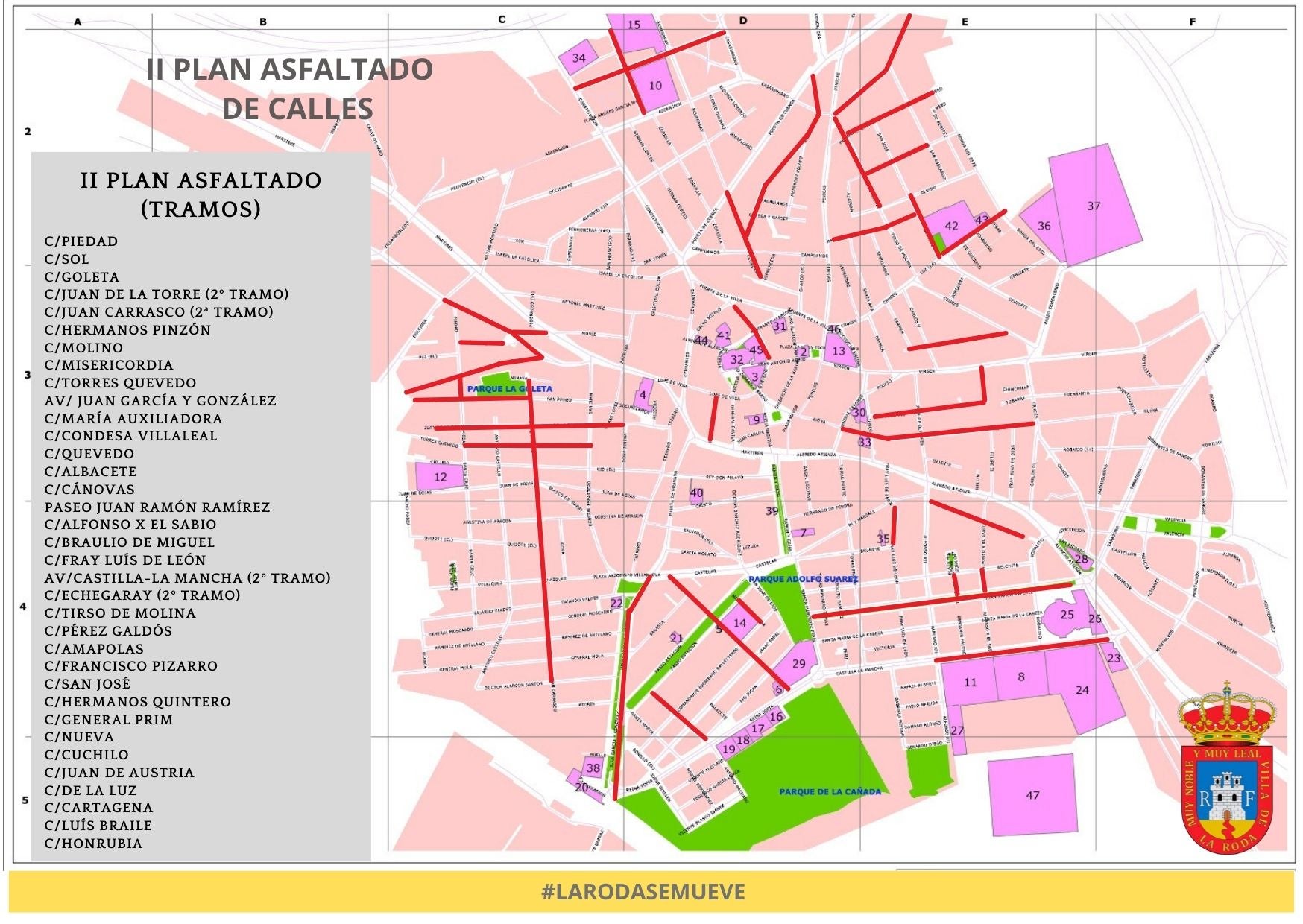 Arranca el segundo plan de asfaltado en La Roda Arranca el segundo plan de asfaltado en La Roda