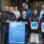 O BNG defende a mellora dos servizos ferroviarios en Ourense