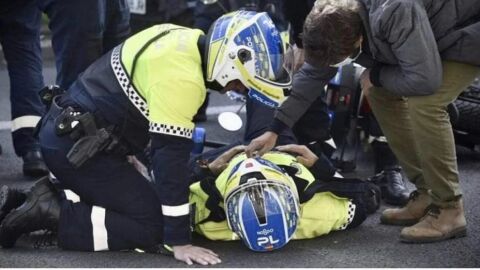Policía Herido en la Vila Joiosa Policía Herido en la Vila Joiosa