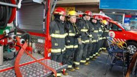 Efectivos del Parque de Bomberos de C&oacute;rdoba