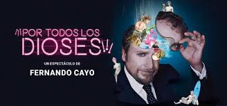 El Teatro Quijano acogerá el viernes 20 de enero el espectáculo "por todos los Dioses" de Fernando Cayo El Teatro Quijano acogerá el viernes 20 de enero el espectáculo "por todos los Dioses" de Fernando Cayo