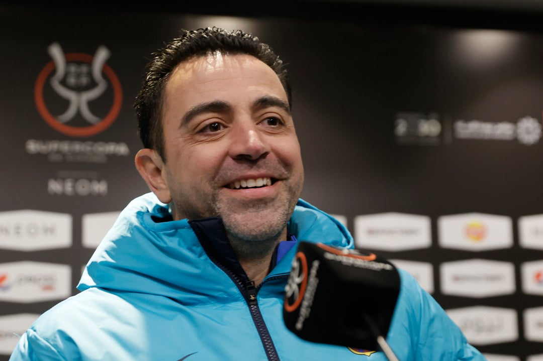 Xavi: "Si no hay títulos esta temporada me vais a matar" Xavi: "Si no hay títulos esta temporada me vais a matar"