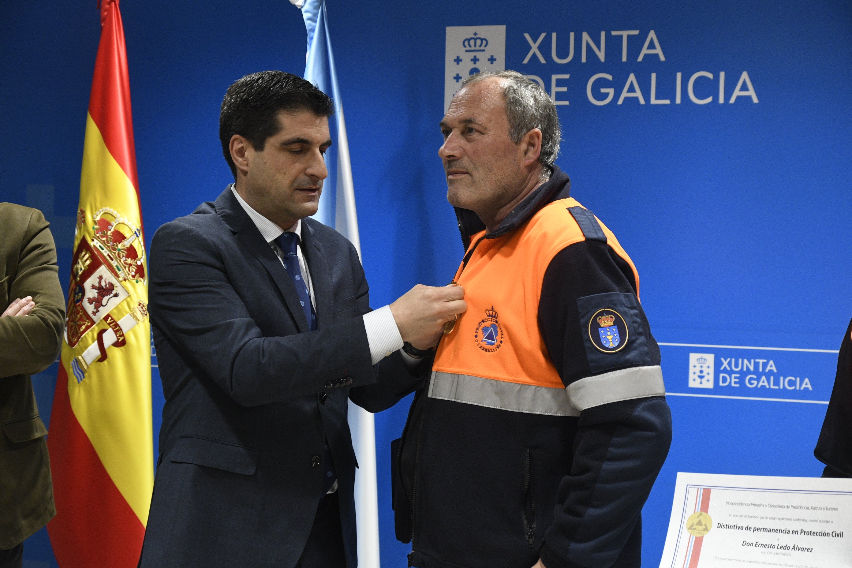 A Xunta recoñece a labor de Protección Civil na provincia de ourense A Xunta recoñece a labor de Protección Civil na provincia de ourense