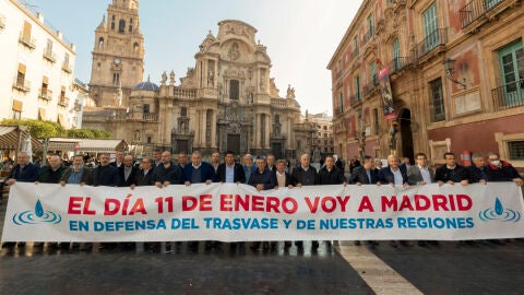 Miembros del Sindicato Central de Regantes del Acueducto Tajo-Segura