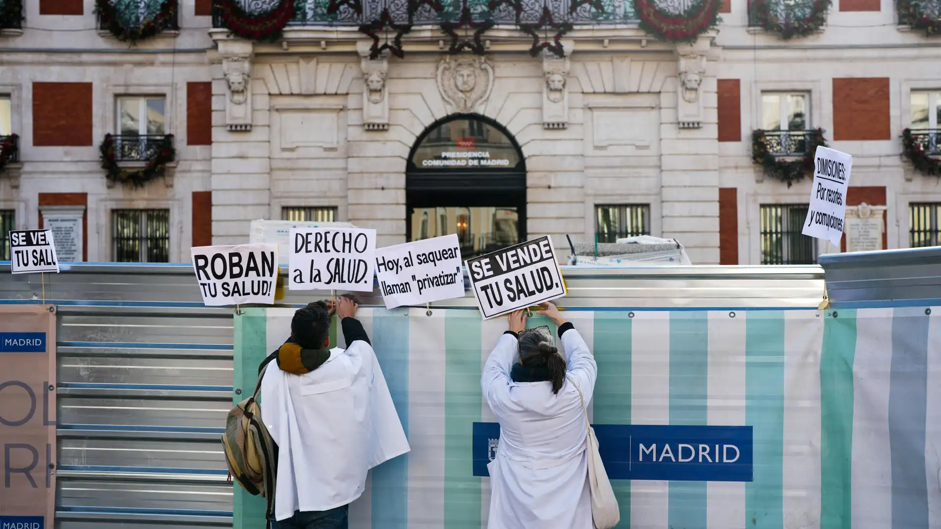 Médicos y pediátras de la Comunidad de Madrid vuelven a la huelga este jueves