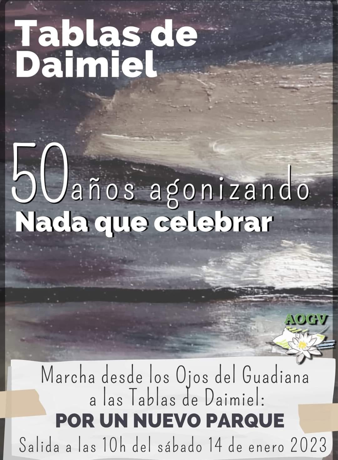 Este sábado se celebrará una marcha desde los Ojos del Guadiana para evitar la muerte de las Tablas de Daimiel Este sábado se celebrará una marcha desde los Ojos del Guadiana para evitar la muerte de las Tablas de Daimiel