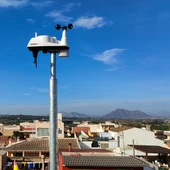 Benijófar ya cuenta con una estación meteorológica profesional Benijófar ya cuenta con una estación meteorológica profesional