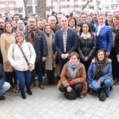Representantes del PSRM-PSOE en manifestación de Madrid por el agua