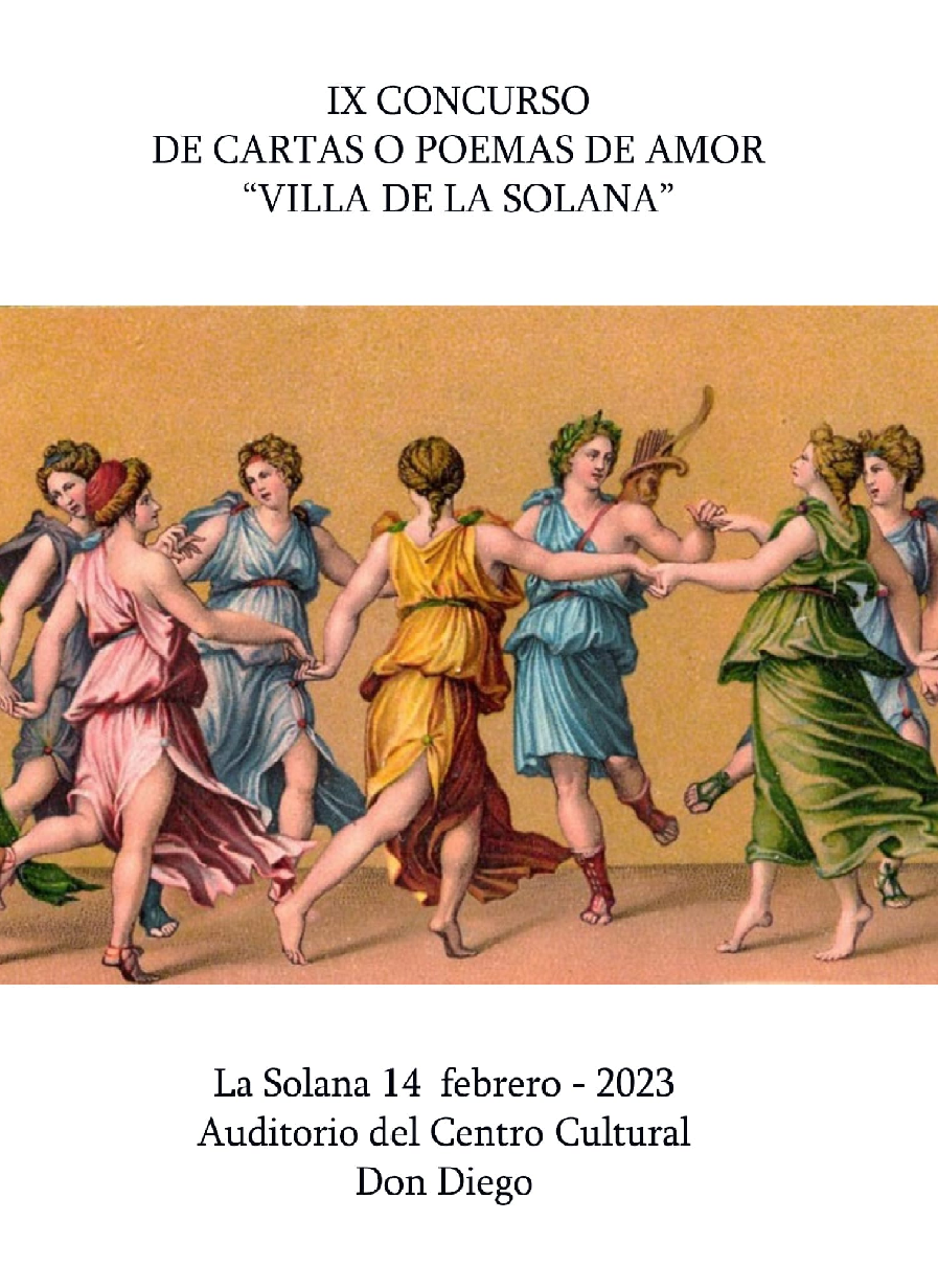 Llega a su IX edición el Concurso de Cartas y Poemas de Amor "Villa de La Solana" Llega a su IX edición el Concurso de Cartas y Poemas de Amor "Villa de La Solana"