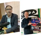Alfonso Polanco, candidato a la alcaldía del PP y Juan Alberto García de la Escuela de Rock