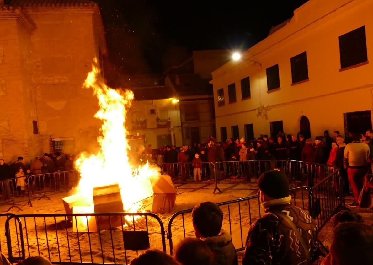 Ciudad Real se prepara para la hoguera de San Antón y la bendición de animales Ciudad Real se prepara para la hoguera de San Antón y la bendición de animales
