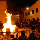 Hoguera de San Antón en Ciudad Real Hoguera de San Antón en Ciudad Real