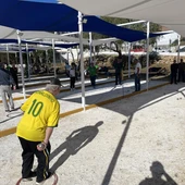 Campeonato internacional de petanca en la pista de Las Chapas Campeonato internacional de petanca en la pista de Las Chapas