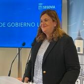 Clara Martín, alcaldesa de Segovia