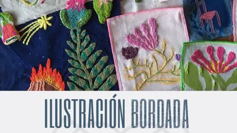 Maritza Berttolini y su guía de puntadas para bordar un Lugrís en el Museo Entrevista en Más de Uno Pontevedra