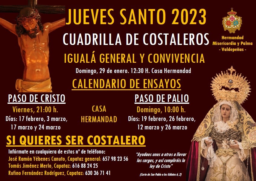 La Hermandad del Cristo de la Misericordia no da un respiro La Hermandad del Cristo de la Misericordia no da un respiro