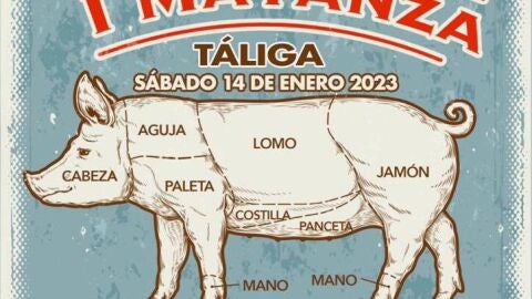 Cartel de la I Matanza Did&aacute;ctica de T&aacute;liga