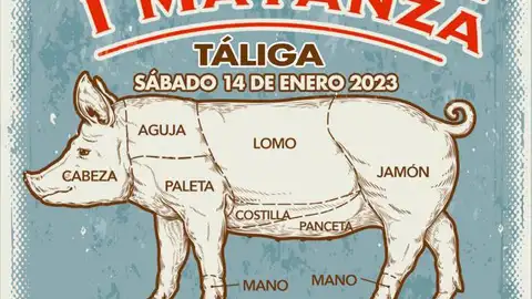 Cartel de la I Matanza Didáctica de Táliga Cartel de la I Matanza Didáctica de Táliga