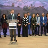 Álvaro Gutiérrez, presidente de la Diputación de Toledo en FITUR. Archivo. Álvaro Gutiérrez, presidente de la Diputación de Toledo en FITUR. Archivo.