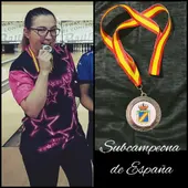 Carolina Muñoz, Subcampeona de España Carolina Muñoz, Subcampeona de España