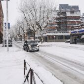 Jaca es una de las muchas localidades de la provincia afectadas por las nevadas.