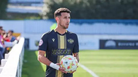 Guillem Jaime, el pasado domingo antes de sacar de banda. Guillem Jaime, el pasado domingo antes de sacar de banda.