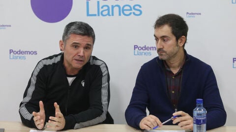 Palacios y Ruiz durante la rueda de prensa