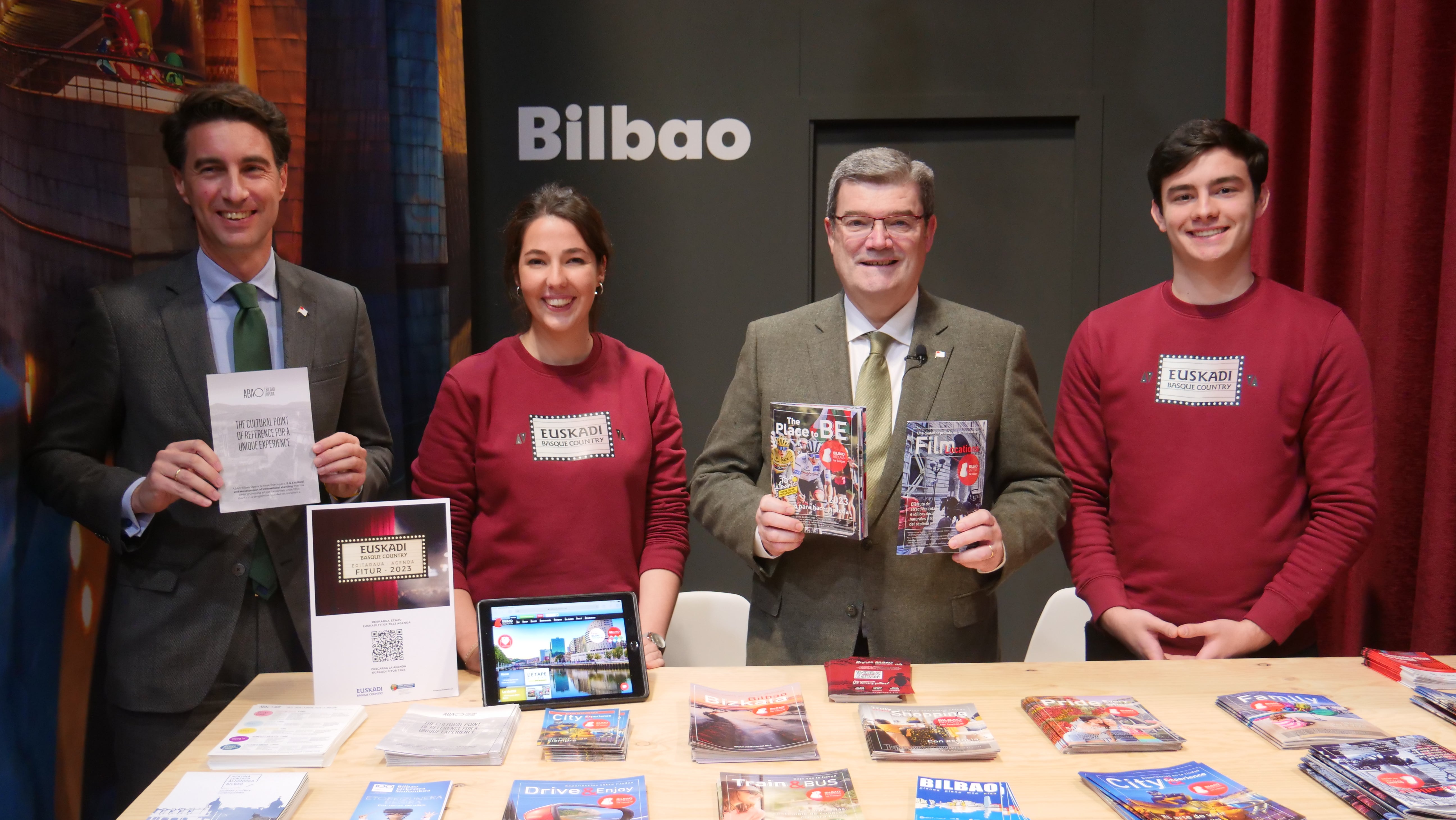BILBAO BIZKAIA exhibe en FITUR sus atractivos turísticos BILBAO BIZKAIA exhibe en FITUR sus atractivos turísticos