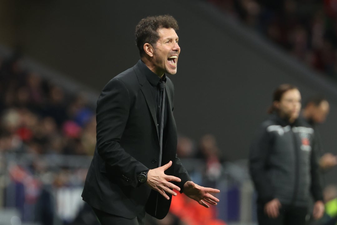 Simeone: "Los goles van a llegar" Simeone: "Los goles van a llegar"