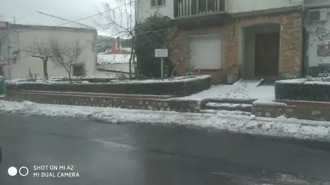 Nieve en Paterna del Madera Nieve en Paterna del Madera