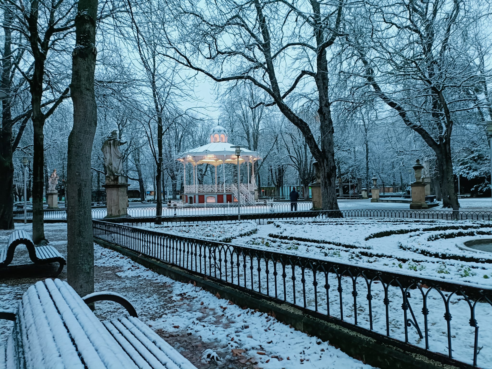 Un chorro de frío polar mantiene Álava tiritando Un chorro de frío polar mantiene Álava tiritando