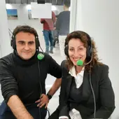 Fran Fernández y María del Mar Vázquez, alcaldesa de Almería, en FITUR 2023 Fran Fernández y María del Mar Vázquez, alcaldesa de Almería, en FITUR 2023
