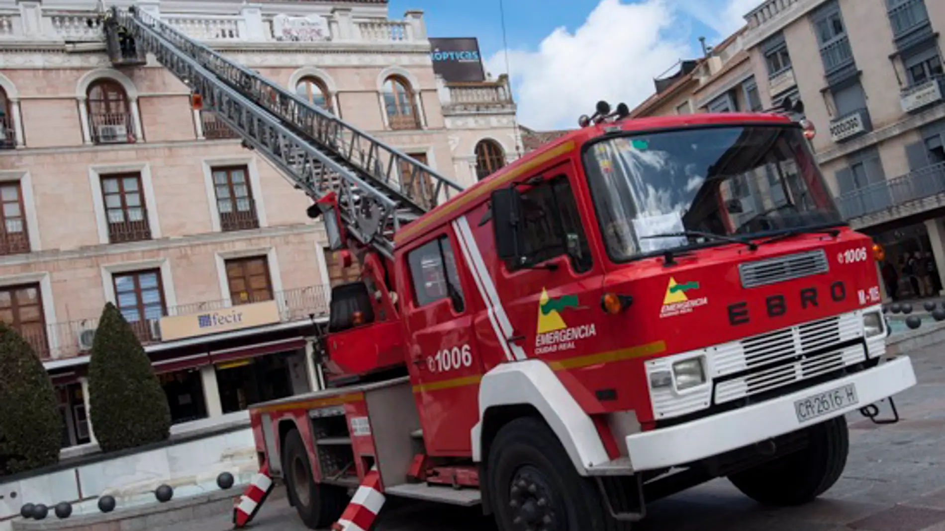 Camión de bomberos del SCIS de Ciudad Real