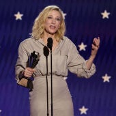 La actriz Cate Blanchett agradece su Critics Choice Award por la película 'Tár'