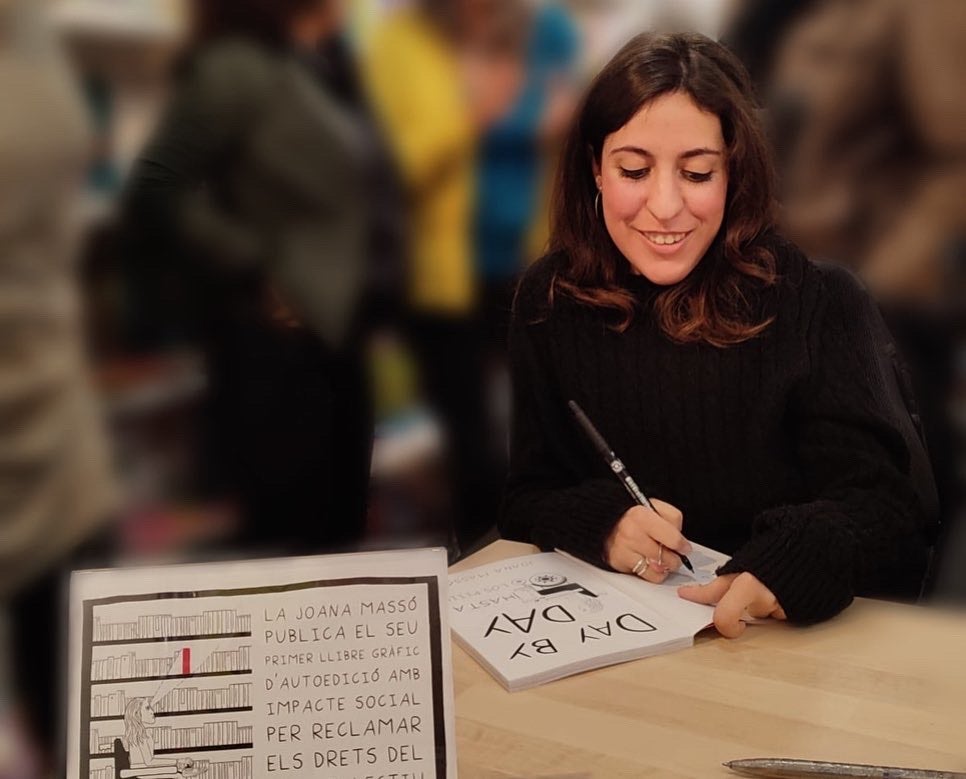 Corresponsabilitat amb Joana Massó, autora del llibre “Day by Day” Corresponsabilitat amb Joana Massó, autora del llibre “Day by Day”